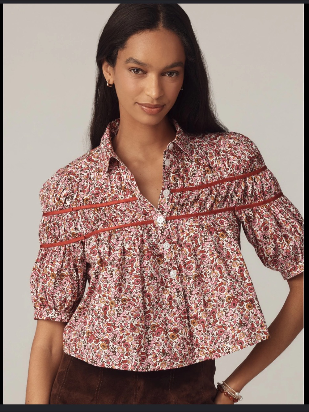 Anthropologie Leandra Top